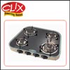 Four Burner Triangle Shaped Glass Top - TRAPEZ EURO - Click here to View more details about this Product